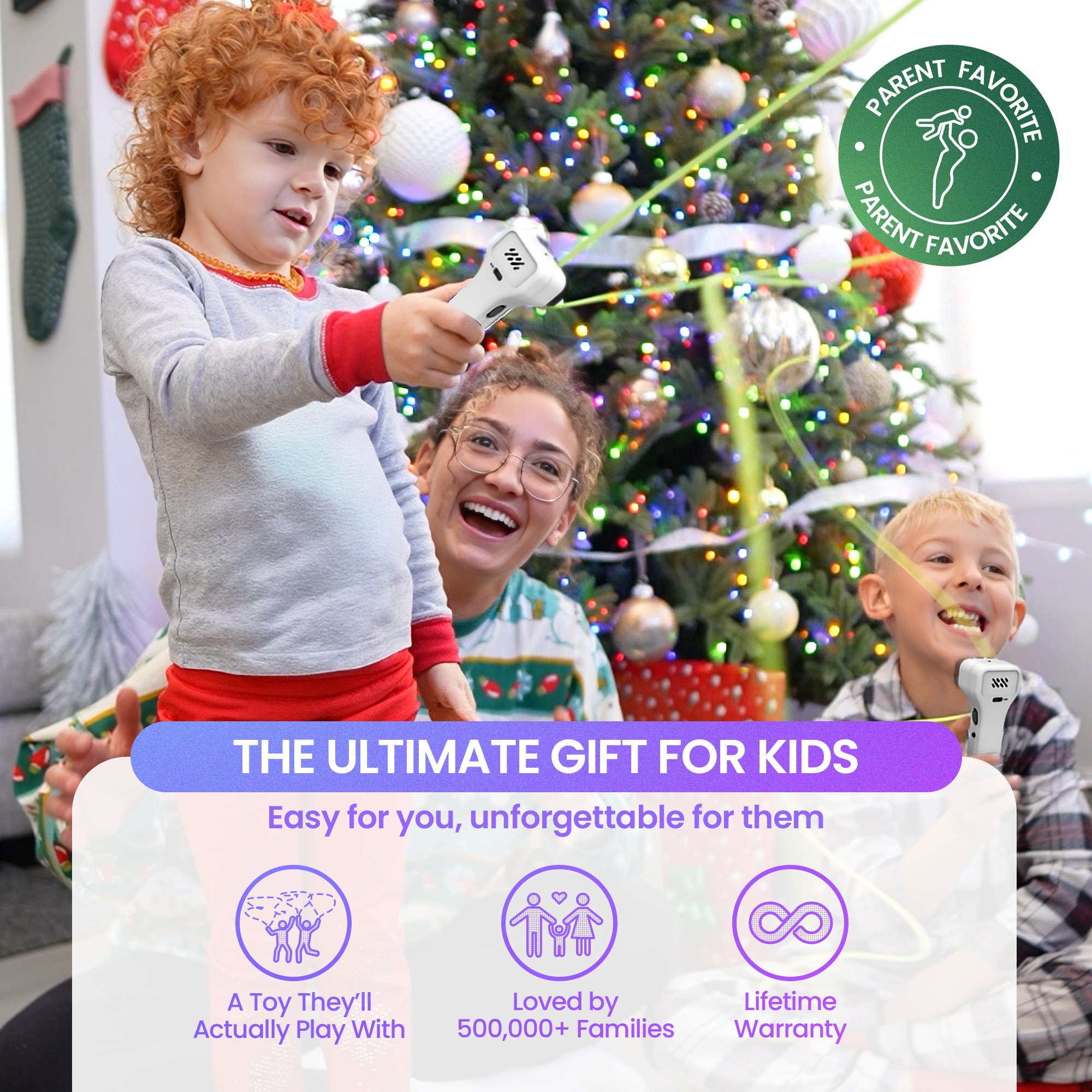 Loop Lasso NANO Glow-Viral Flow and String Shooter Toy for Kids and Adults